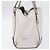 Borsa Tote GUCCI Abbey in Pelle Bianco Oro 130736 Auth 206102 - vista 8