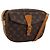 LOUIS VUITTON Monogram Jeune Fille MM Shoulder Bag M51226 LV Auth 205903A Monograma
