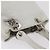 Borsa Christian Dior Lady Dior Canage in pelle bianca e argento Auth ep16079 Bianco - vista 8