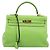 Hermès Borsa a mano HERMES Kelly 32 in pelle 2way Verde Gold Auth 205964SM D'oro - vista 2