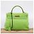 Hermès Borsa a mano HERMES Kelly 32 in pelle 2way Verde Gold Auth 205964SM D'oro - vista 40