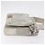 Borsa Messenger LOUIS VUITTON Damier Salt Trio White N50068 LV Auth ka6360 Bianco - vista 3