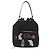 Bolso de mano PRADA Nylon Black Silver Auth ep16275V Negro Plata - vista 13