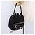Bolso de mano PRADA Nylon Black Silver Auth ep16275V Negro Plata - vista 27