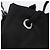 Bolso de mano PRADA Nylon Black Silver Auth ep16275V Negro Plata - vista 9