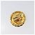 CHANEL Ohrringe Metall Goldfarben Rot CC Auth bs37169 - Ansicht 4