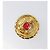 CHANEL Ohrringe Metall Goldfarben Rot CC Auth bs37169 - Ansicht 6