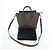 Céline CELINE Luggage Nano Hand Bag Leather 2way Gray Silver Auth 204904V Marrone Argento - vista 12