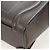 Céline CELINE Luggage Nano Hand Bag Leather 2way Gray Silver Auth 204904V Marrone Argento - vista 17
