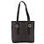 Céline CELINE Macadam Canvas Tote Bag PVC Schwarz Goldfarben Auth mr2983A - Ansicht 2