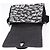 Bolsa de Ombro Miu Miu Denim 2way Gray Silver Auth 202961M Marrom Prata - vista 9