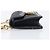 Miu Miu Matelasse Chain Shoulder Pouch Leather Black Gold Tone Auth bs37119V Nero - vista 4