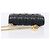 Miu Miu Matelasse Chain Shoulder Pouch Leather Black Gold Tone Auth bs37119V Nero - vista 6