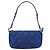 Borsa a tracolla CHANEL Matelasse con catena in tela blu argento CC Auth 206279V - vista 13