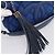 Borsa a tracolla CHANEL Matelasse con catena in tela blu argento CC Auth 206279V - vista 17