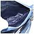 Borsa a tracolla CHANEL Matelasse con catena in tela blu argento CC Auth 206279V - vista 20