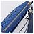 Borsa a tracolla CHANEL Matelasse con catena in tela blu argento CC Auth 206279V - vista 6
