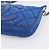 Borsa a tracolla CHANEL Matelasse con catena in tela blu argento CC Auth 206279V - vista 9