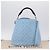 Borsa LOUIS VUITTON Monogram Mahina Babylone PM Ice blue M50907 LV Auth 203195V Blu chiaro - vista 12