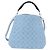 Borsa LOUIS VUITTON Monogram Mahina Babylone PM Ice blue M50907 LV Auth 203195V Blu chiaro - vista 13