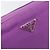 Pouch PRADA Raso Viola Argento Auth bs37251 Porpora - vista 17