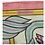 Pañuelo Hermès Quadrige rose Rosa - vista 5