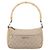 Borsa GUCCI GG Canvas Bamboo Beige Silver 001 3870 Auth mr2927A Argento - vista 13