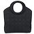 Borsa a mano Christian Dior Canage Nylon Nero Tono Oro Auth gh2390 - vista 2