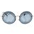 Miu Miu Sonnenbrille Metall Silver Auth 206297A Silber - Ansicht 13