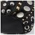 Borsa a mano Miu Miu in pelle nera oro argento Auth 205991V Nero D'oro - vista 17