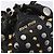 Borsa a mano Miu Miu in pelle nera oro argento Auth 205991V Nero D'oro - vista 19