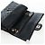CHANEL V-stitch Chevron Double Flap Matelasse 25 Chain Shoulder Auth BA15583V Negro - vista 20
