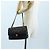 CHANEL V-stitch Chevron Double Flap Matelasse 25 Chain Shoulder Auth BA15583V Negro - vista 32
