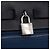 Hermès Bolso de mano HERMES Herbag Zip PM Canvas Cuero 2way Navy Silver Auth 202516SAM Plata Azul marino - vista 17