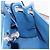 Hermès Bolso de mano HERMES Herbag Zip PM Canvas Cuero 2way Navy Silver Auth 202516SAM Plata Azul marino - vista 27