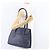 Saco Tote LOEWE Couro Gold Blue Auth bs37329 Azul Dourado - vista 30