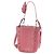 Borsa a tracolla Miu Miu Suede Pink Silver Auth 204837A Argento Rosa - vista 13