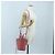 Borsa a tracolla Miu Miu Suede Pink Silver Auth 204837A Argento Rosa - vista 30