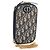 Borsetta a tracolla per telefono Christian Dior Oblique Jacquard Navy Gold Auth ar14186V Blu navy