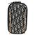 Borsetta a tracolla per telefono Christian Dior Oblique Jacquard Navy Gold Auth ar14186V Blu navy - vista 3