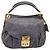 Borsa a mano Miu Miu in pelle 2way grigia tono oro Auth 167602V Marrone - vista 13