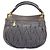 Borsa a mano Miu Miu in pelle 2way grigia tono oro Auth 167602V Marrone - vista 2