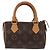 Borsa a mano LOUIS VUITTON Monogram Mini Speedy M41534 LV Auth ka6394 Monogramma - vista 13