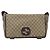 Borsa a tracolla GUCCI GG Supreme PVC Beige Silver 223661 Auth 200553 Argento - vista 2
