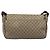Borsa a tracolla GUCCI GG Supreme PVC Beige Silver 223661 Auth 200553 Argento - vista 3