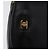 Salvatore Ferragamo Vala Chain Shoulder Bag Leather Black Gold Auth 206299 Golden - view 17