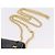 Salvatore Ferragamo Vala Chain Shoulder Bag Leather Black Gold Auth 206299 Golden - view 8