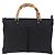 Borsa a mano GUCCI Bamboo Nylon 2way Nero Argento 001 2855 1875 5 Auth ka6416 - vista 13