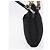 Borsa a mano GUCCI Bamboo Nylon 2way Nero Argento 001 2855 1875 5 Auth ka6416 - vista 3
