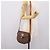 Céline Borsa a tracolla CELINE Macadam Canvas PVC Leather Brown Gold Auth ep16065 Marrone D'oro - vista 25